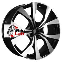 7*19 5*108 ET36 65,1 Khomen Wheels KHW1906 (Exeed VX/TXL/LX) Black-FP