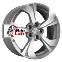 7*17 5*114,3 ET40 66,1 Khomen Wheels KHW1724 (Qashqai) F-Silver-FP