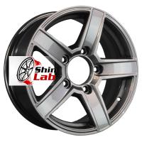 6,5*16 5*139,7 ET40 98,5 Khomen Wheels KHW1614 (Niva 4x4) Gray