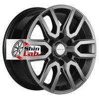 8*17 6*139,7 ET50 92,5 Khomen Wheels KHW1723 (Hyundai H-1/Staria) Gray