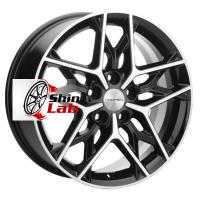 7*17 5*114,3 ET48 67,1 Khomen Wheels KHW1709 (Kia K5) Black-FP