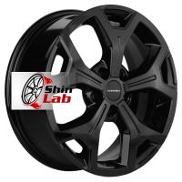 7*17 5*108 ET43 65,1 Khomen Wheels KHW1710 (DFM AX 7) Black