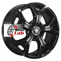 6,5*17 5*120 ET60 65,1 Khomen Wheels KHW1710(2) (VW Multivan) Black