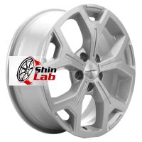 6,5*17 5*120 ET55 65,1 Khomen Wheels KHW1710(2) (VW Transporter) F-Silver