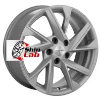 7*17 5*110 ET46 63,3 Khomen Wheels KHW1714 (Changan CS35 Plus) F-Silver