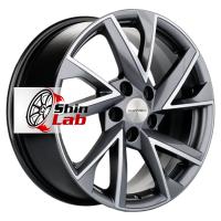 7*17 5*110 ET40 67,1 Khomen Wheels KHW1714 (Evolute i-Joy) Gray-FP