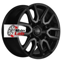 8*17 6*139,7 ET38 67,1 Khomen Wheels KHW1723 (Pajero Sport) Black